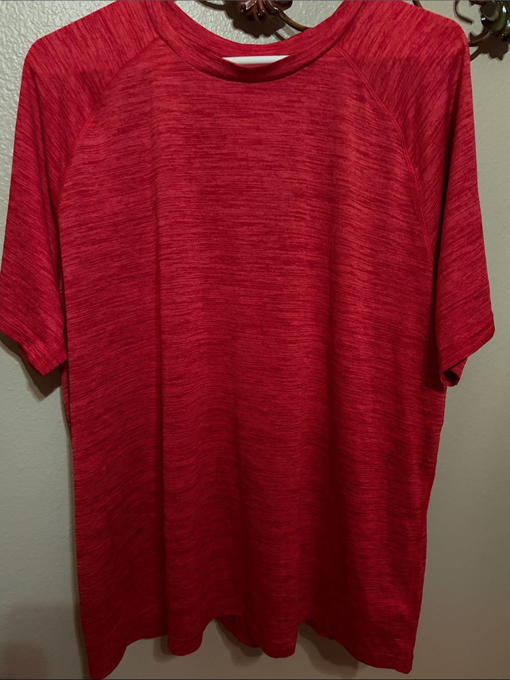C9 by Champion Red Heather Short Sleeve Crew Shirt